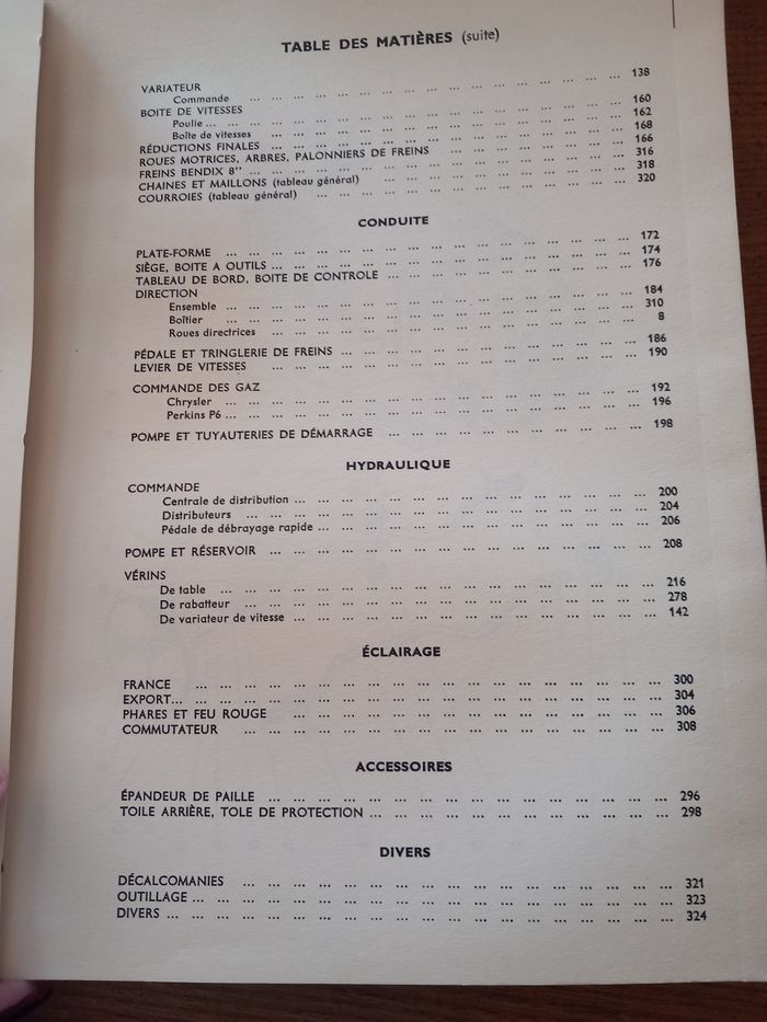 Catalogue de pièces de rechange moissonneuse batteuse automotrice 892 - photo numéro 4