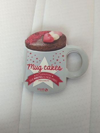 Livre de cuisine mug cakes