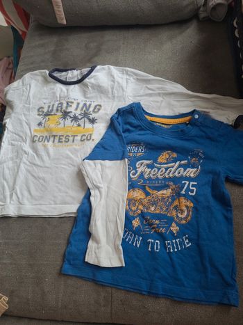 Lot de 2 T-shirt manches longues