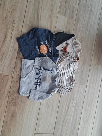 Lot Tee shirt manche longue 6 mois
