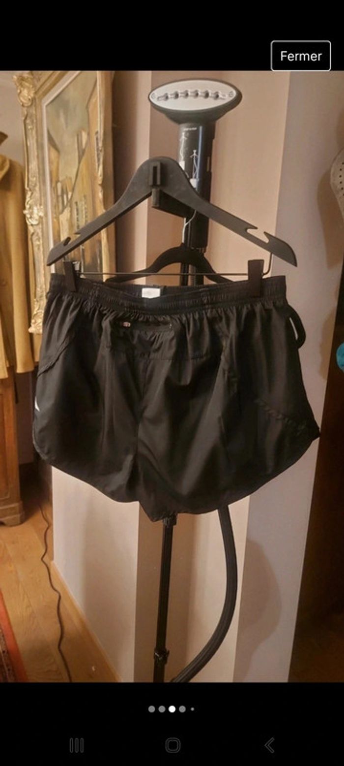 Short de course homme noir Shamp  L 52/54 - photo numéro 3