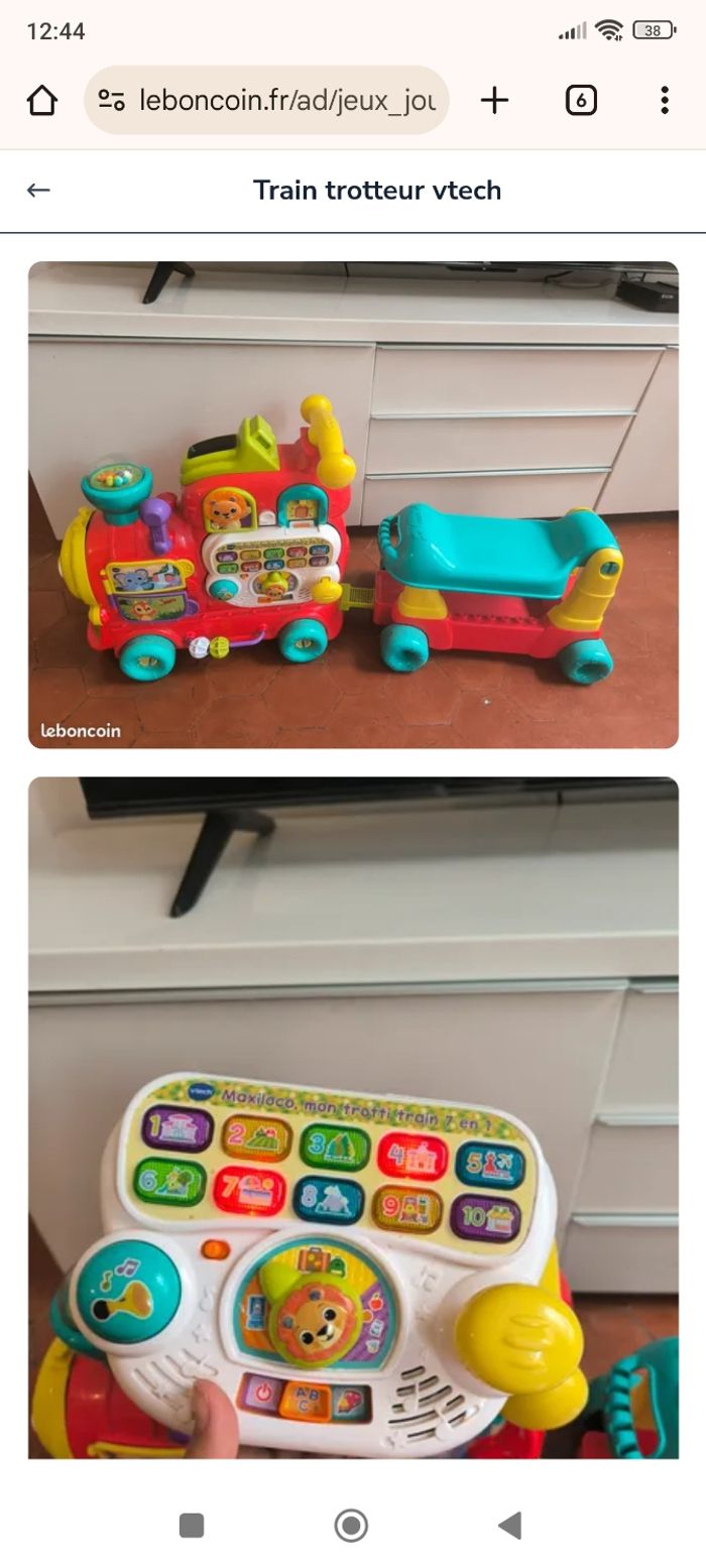 Train vtech - photo numéro 3