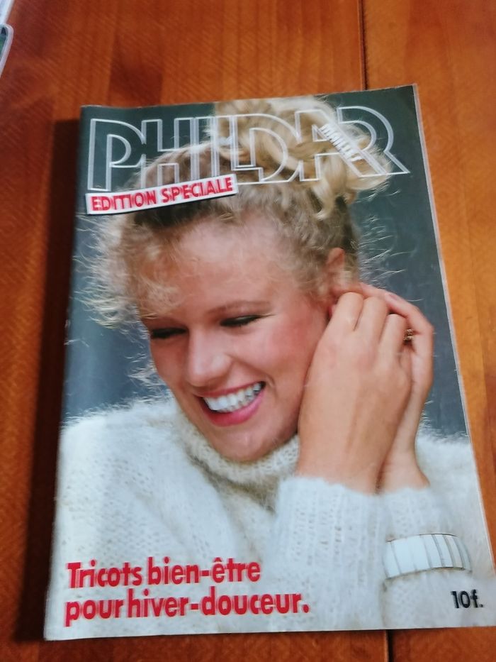 8 livres revues de tricot Phildar - photo numéro 5