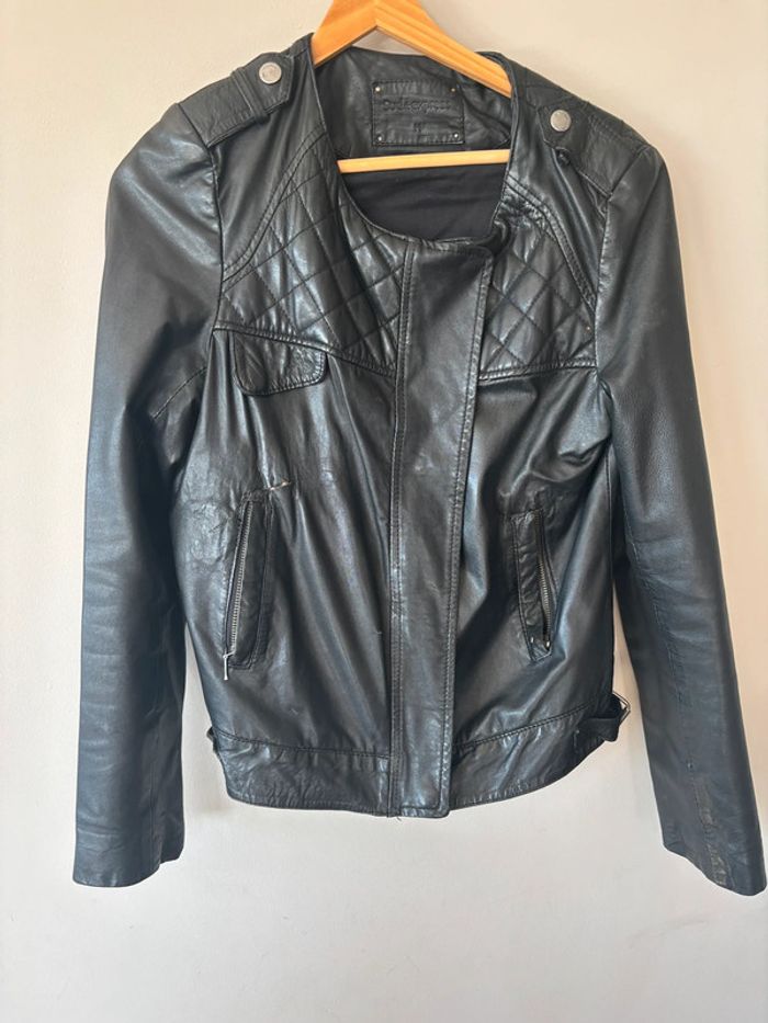 Veste en cuir Sud Express 38 - photo numéro 5