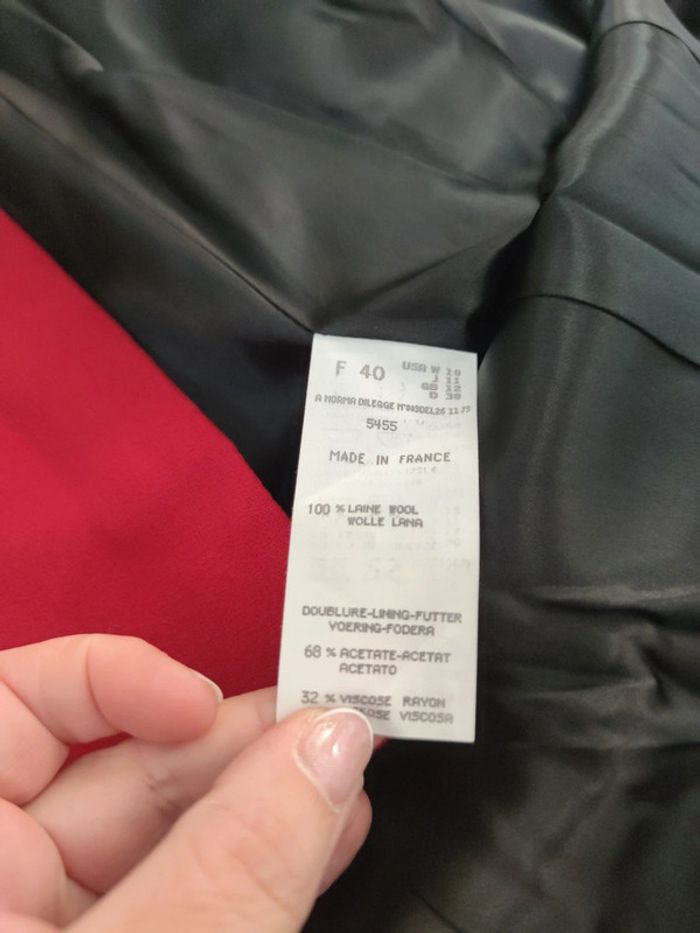 Manteau Christian llinare taille 40 - photo numéro 4