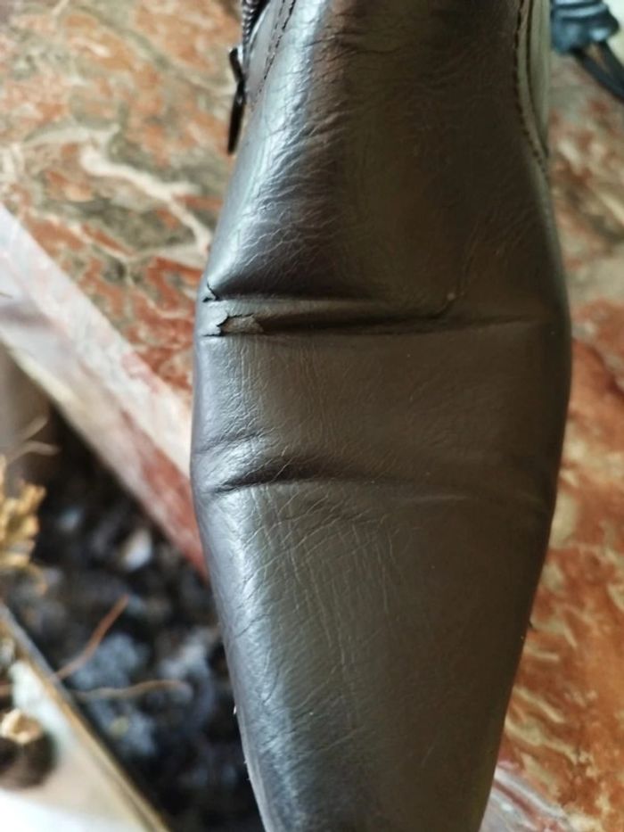 Bottines noires similicuir taille 39 Altramarea - photo numéro 13