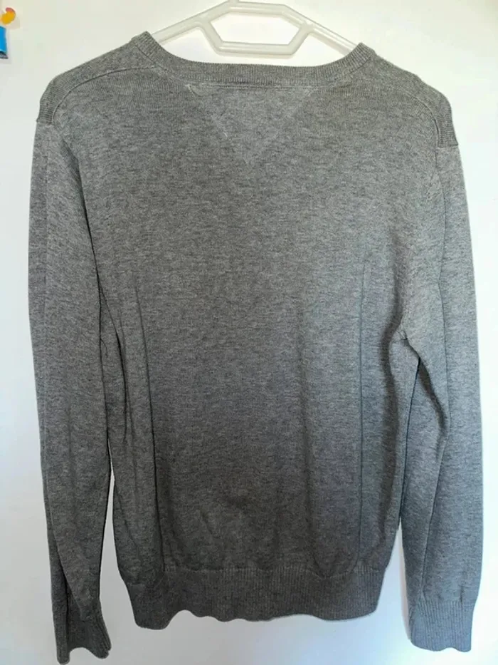 Homme S - pull fin en V tommy hilfiger - photo numéro 5