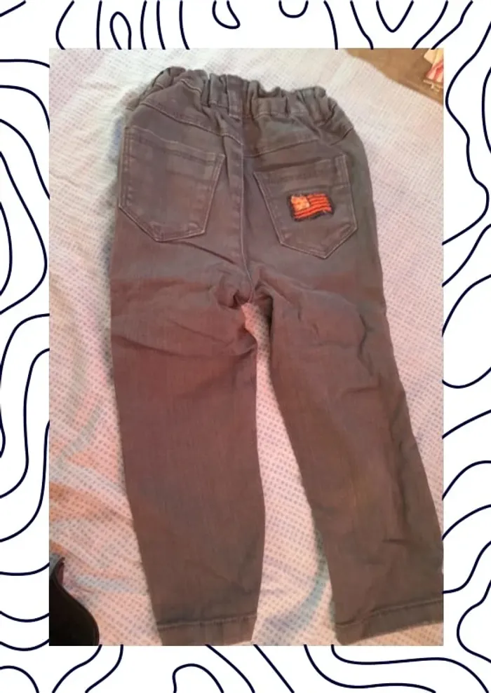 Jeans tape à l'oeil 24 mois - photo numéro 6