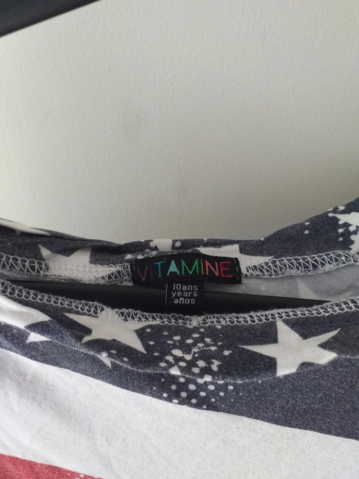 Tee-shirt asymétrique 10 ans - photo numéro 4