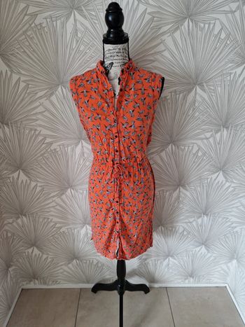 Jolie robe d'été ouverte dans le dos Camaïeu taille 36