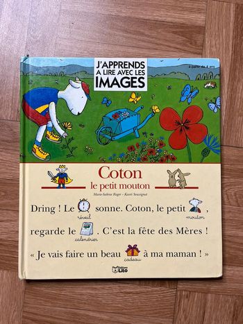 Livre J’apprend à lire avec les images - Éditions Lito