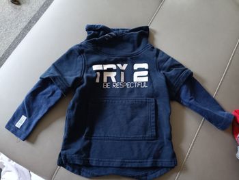 Lot de 3 pulls col haut