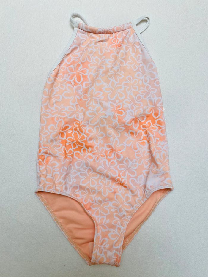 Maillot de bain une pièce Roxy 10 ans hibiscus