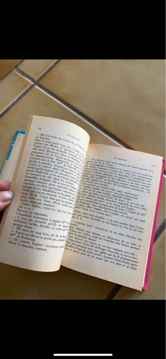 Livre Les vacances, La comtesse de Ségur - photo numéro 4