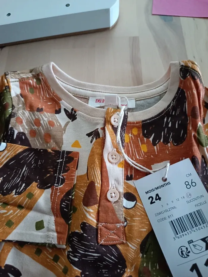 T-shirt manches longues 24 mois - photo numéro 4
