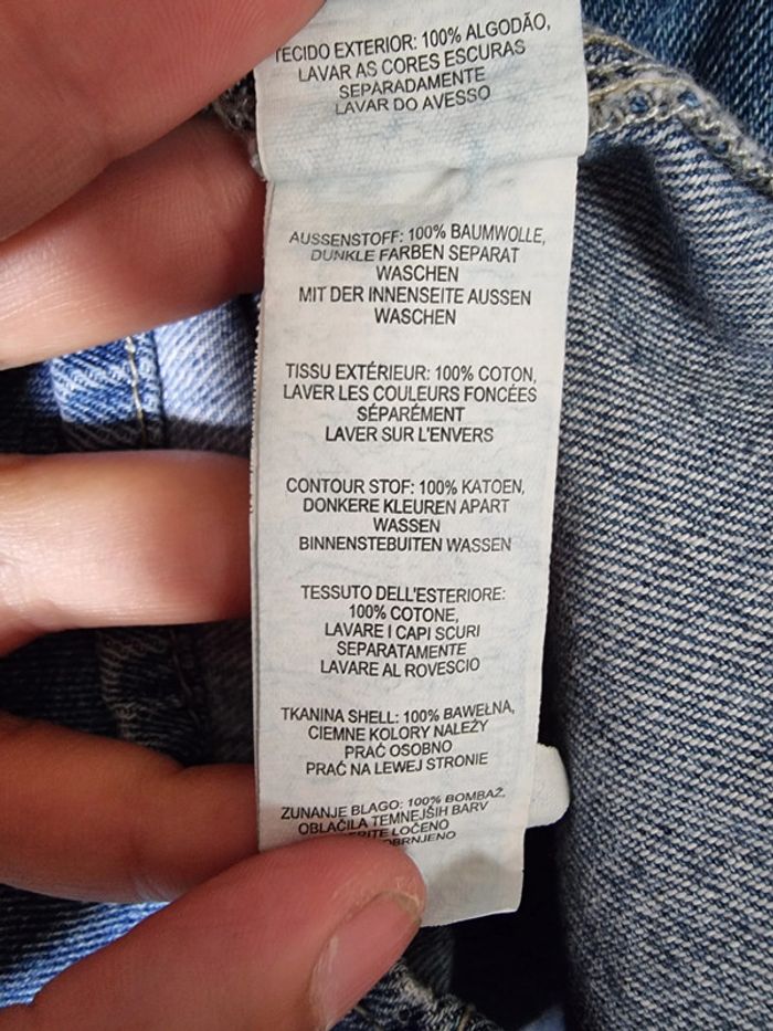 Chemise longue en jean denim Co - photo numéro 4