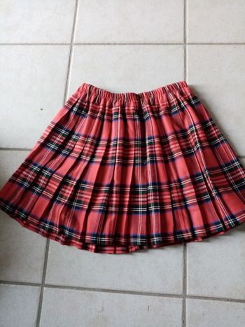 Jupe plissée courte