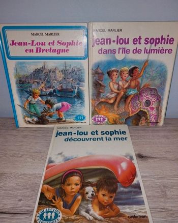 Livres Jean Lou et Sophie