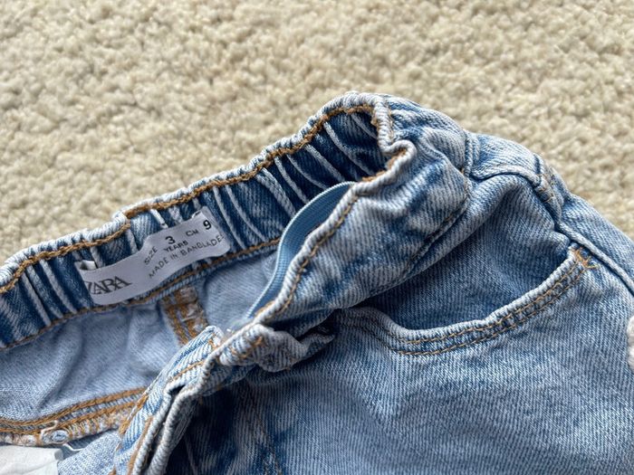Short en jean fleurs Zara 🌻 - photo numéro 2