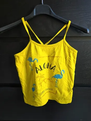 débardeur jaune Punkidz