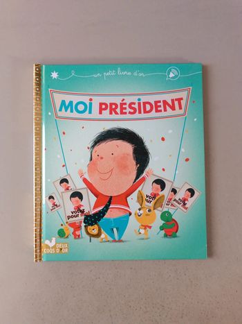 Moi président un petit livre d'or