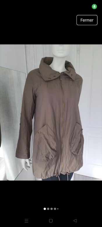 Coupe vent déperlant