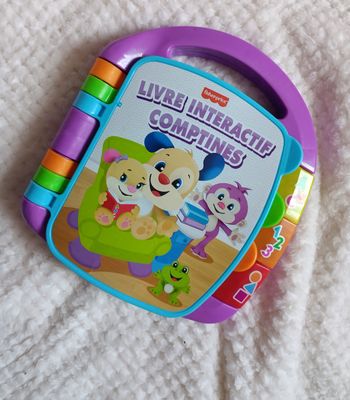 Livre Fisher Price comptines comme neuf