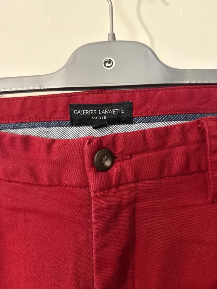 Chino rouge - photo numéro 2