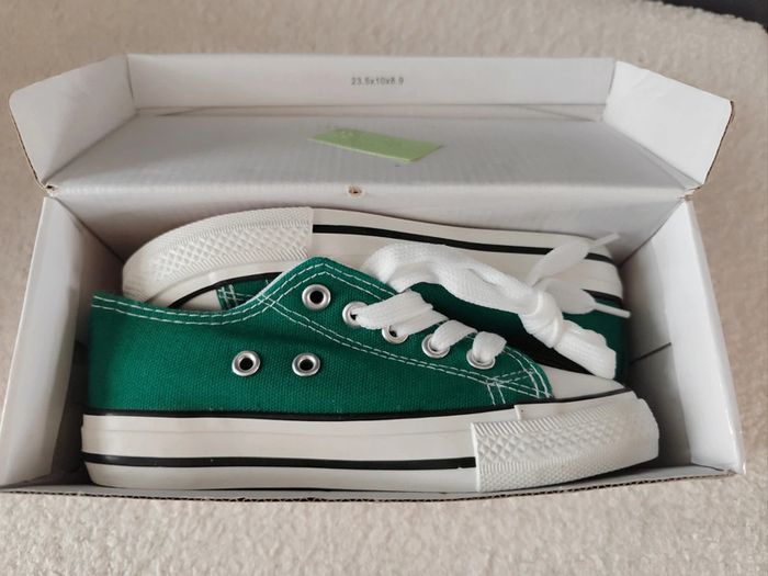 Baskets mixte vert 30 neuf - photo numéro 4