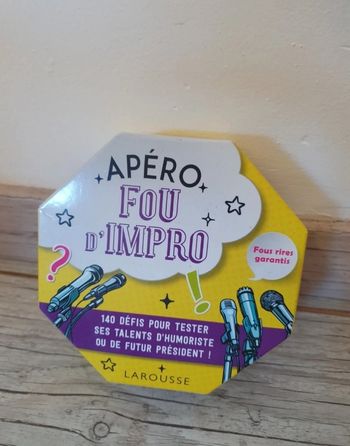 🦋 Jeux de société "Apero fou d'impro" 🦋