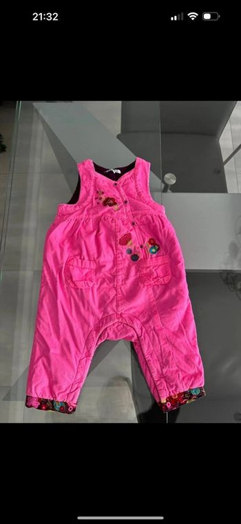 Combinaison chaude  bébé fille 12 mois, Prémaman très bon état