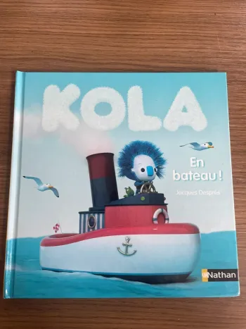 Livre Kola en bateau !