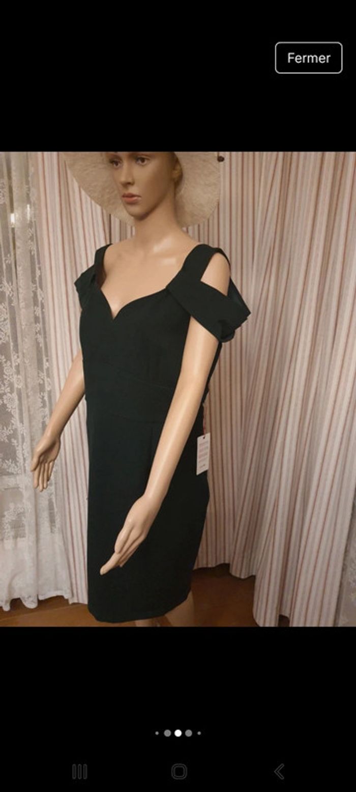 Robe de ceremoniem verte Jolie Moi Eur 44 neuve - photo numéro 10