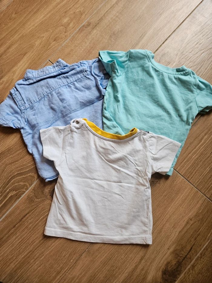 Lot t-shirt bébé - photo numéro 5