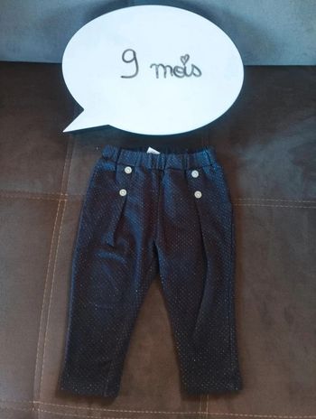 Pantalon Fille 9 mois Z Grain de blé