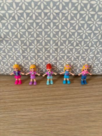 Pack de 5 Figurines "Polly Pocket"