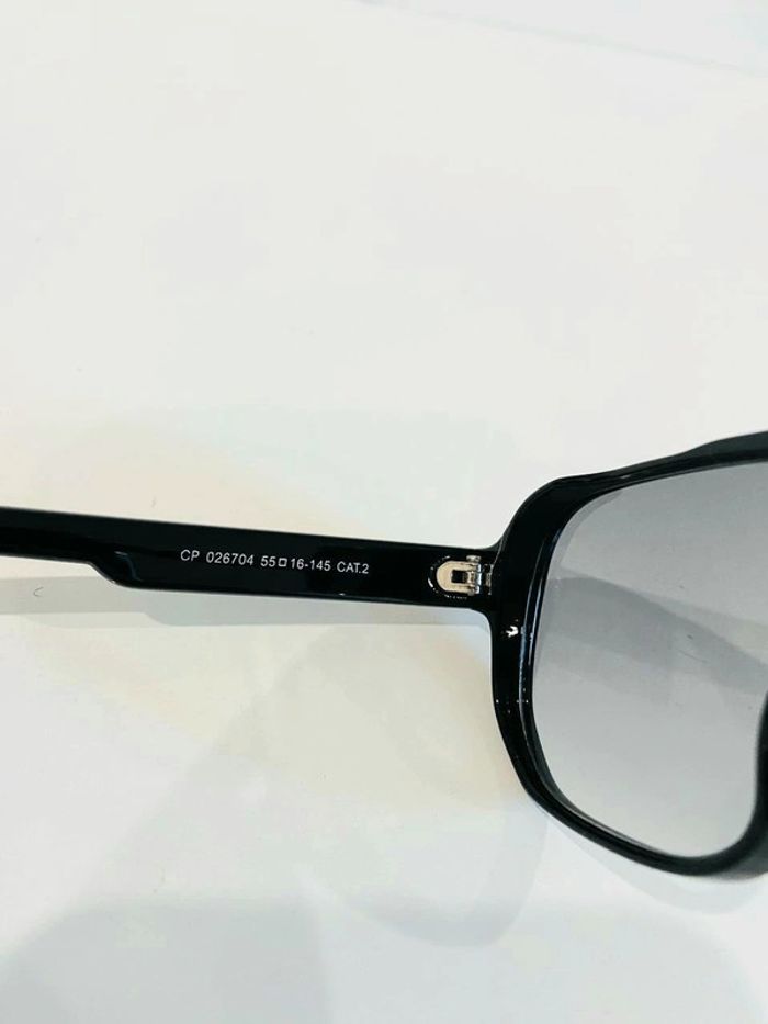Lunette de soleil mixte noire verres dégradés uvprotection catégorie 2 - photo numéro 7