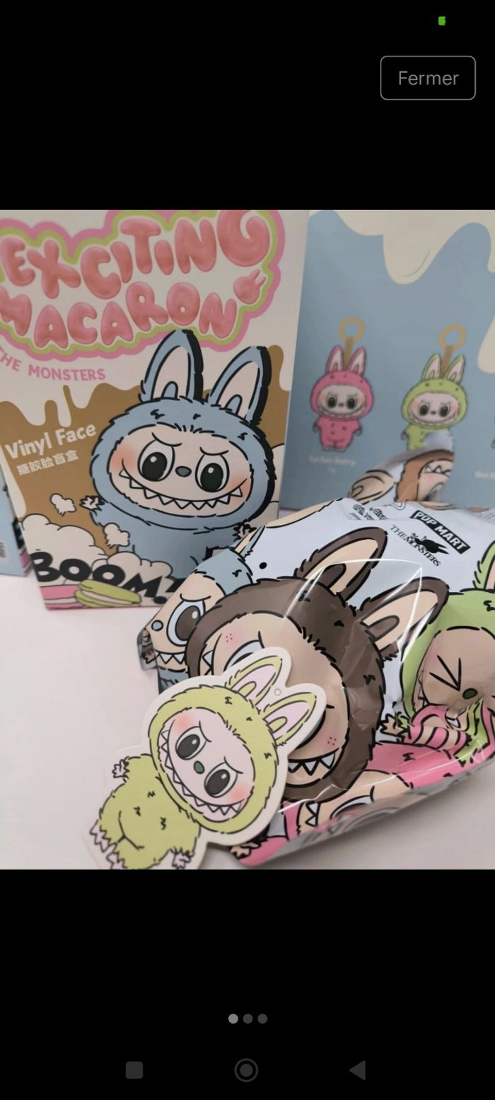 Labubu – Collection Exciting Macaron - Green Grape