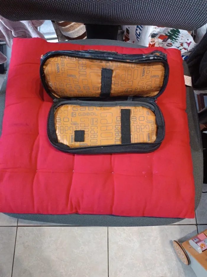 Trousse double d'écolier Gabol 24 cm - photo numéro 4