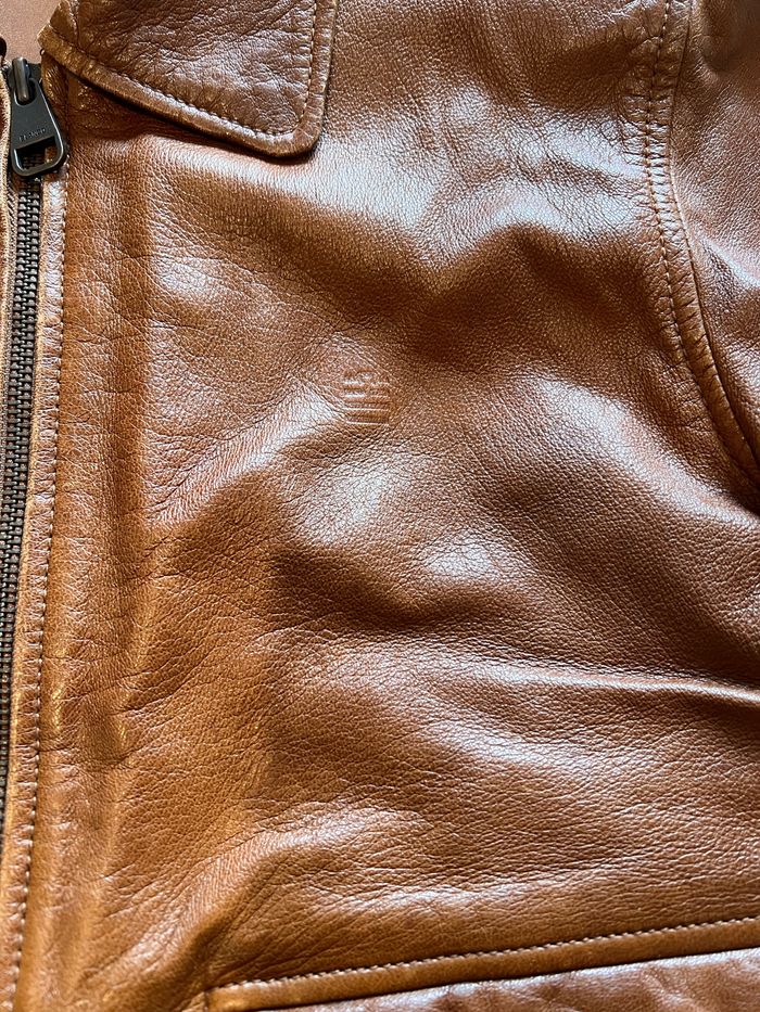 Veste cuir agneau Serge blanco - photo numéro 3