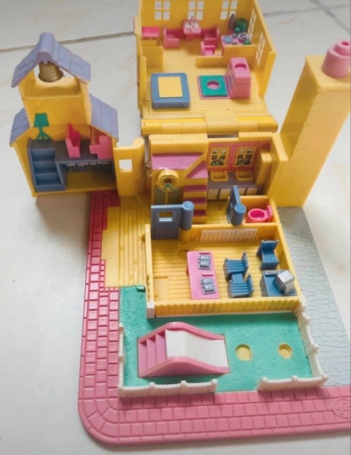 Polly Pocket Schoolhouse, Bluebird 1993 (vintage) - photo numéro 8