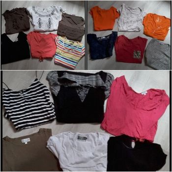 Tshirts tous styles taille 38/40 2€ piece