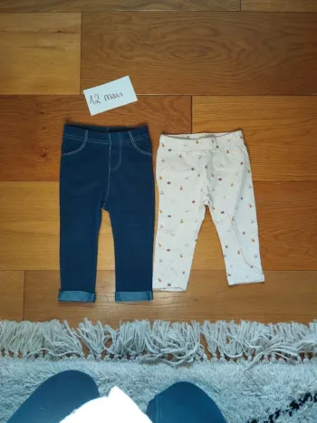 Lot de 2 leggings