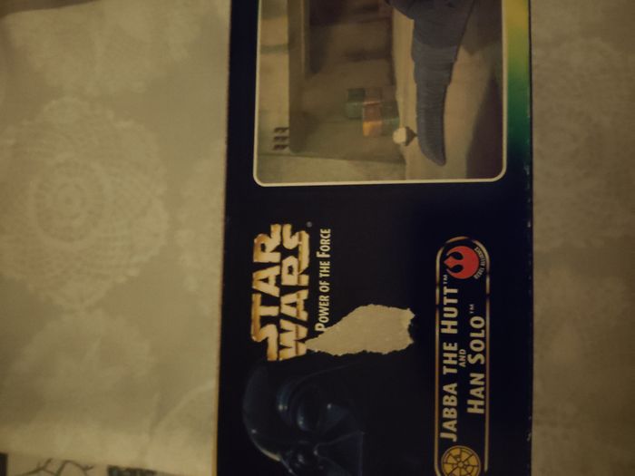 Figurine Star Wars coffret Jabba The Hutt and Han Solo kenner 1997 - photo numéro 3