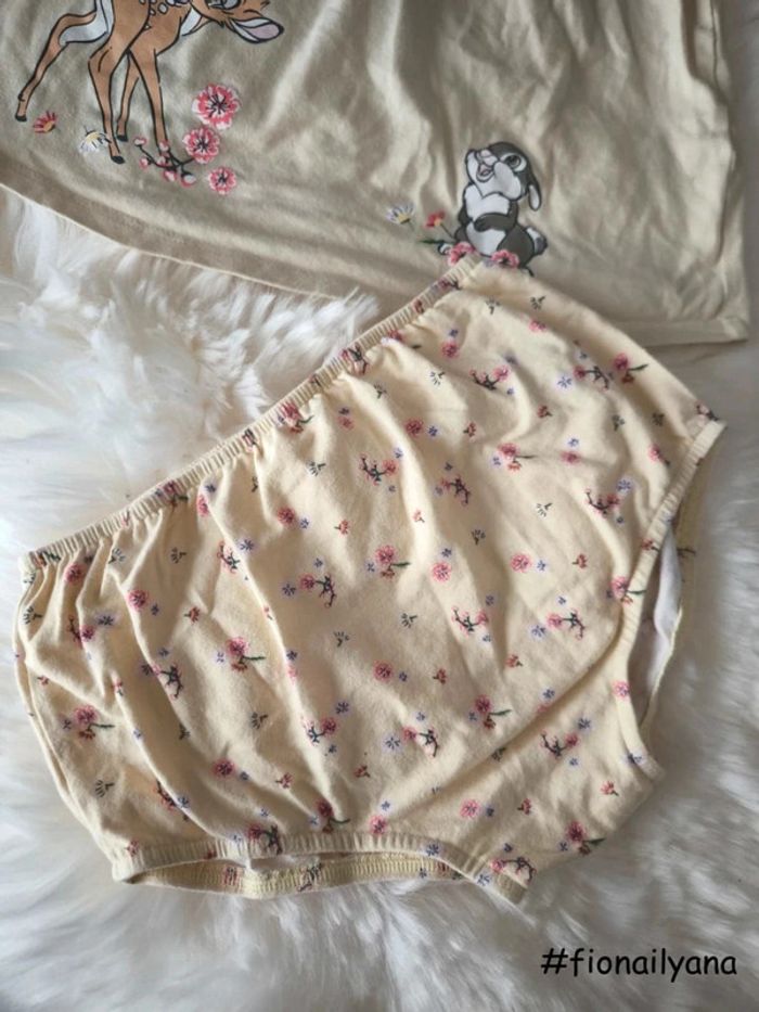 🌸 Magnifique ensemble robe courte bloomer Bambi 18 mois 🌸 - photo numéro 2