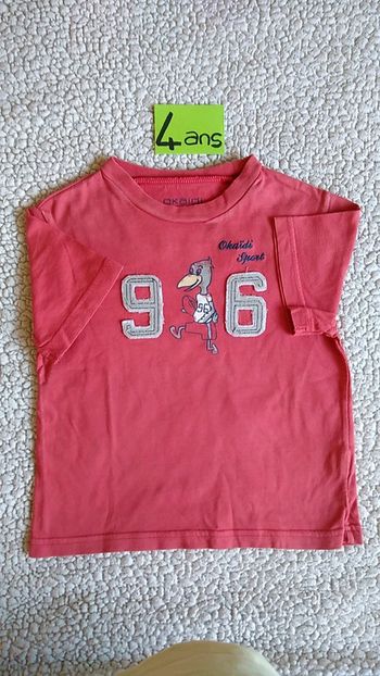 Tee-shirt manches courtes Okaïdi 4A