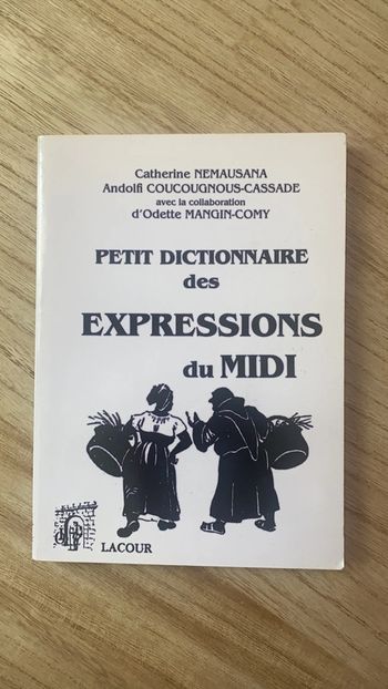 Livre petit dictionnaire des expressions du midi