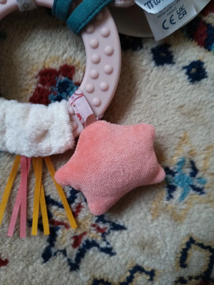 Anneau hochet éveil souris il était une fois moulin roty - photo numéro 10