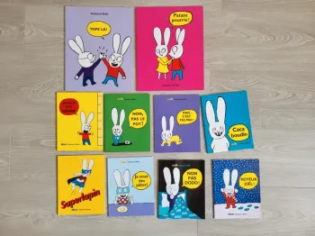 Lot de 10 livres Simon