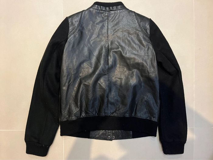 Veste bombées cuir bi-matière - photo numéro 6